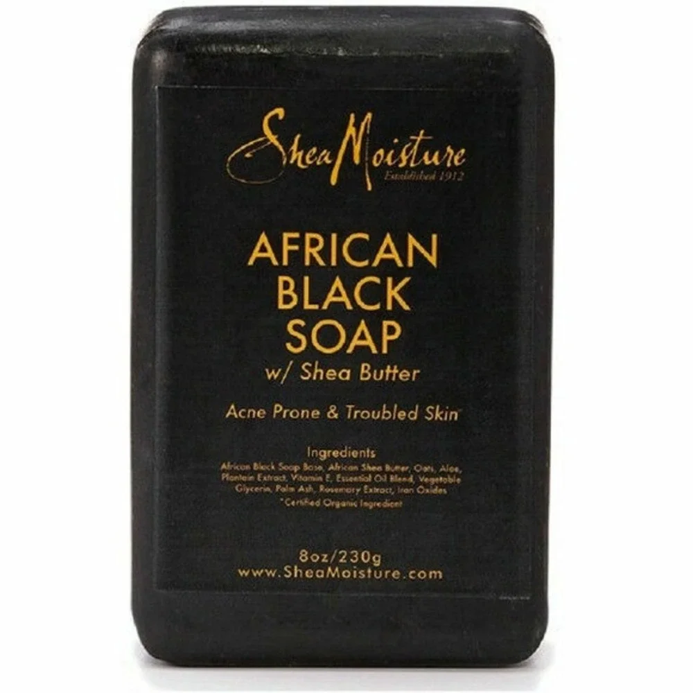 African Black Soap Bar‎ Acne Prone & Troubled Skin By SheaMoisture For Unisex...